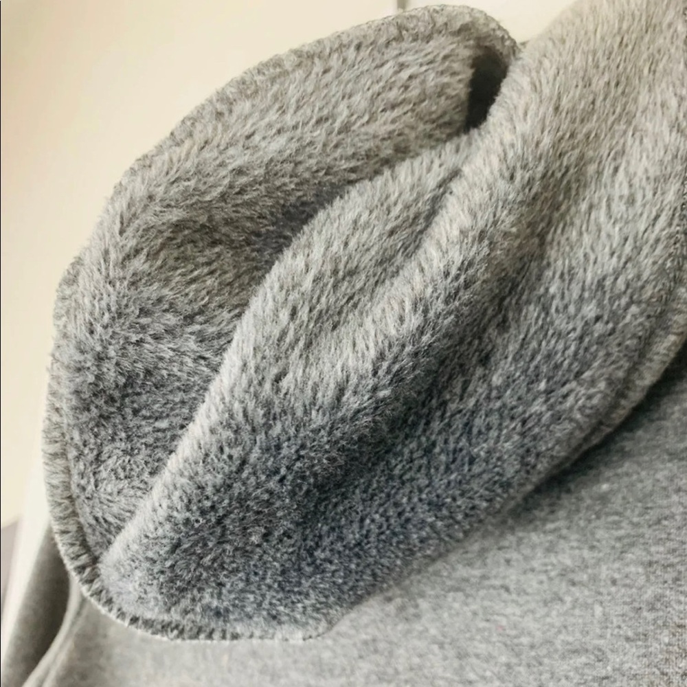 Gray Hooded Dress + Sheepskin Interior - Picture 3 of 3